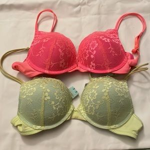 Aeropostale - Lace bras set of 2 (slightly push up)